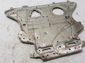 BMW 5 SERIES G30 (2016–2026) Front underbody protection 6887546 - 3
