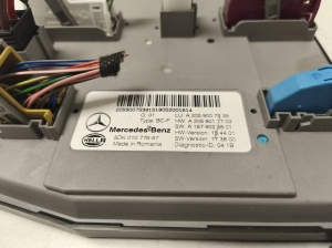 Mercedes Benz C-Class 205 (2014–2021) Mugavusmoodul A2059007539 - 3