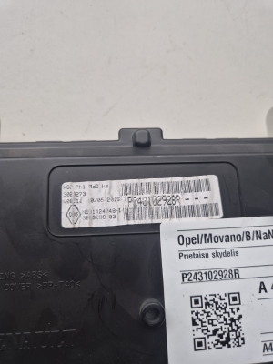 Opel Movano B (2010–2022) Mērinstrumentu panelis P243102928R - 2