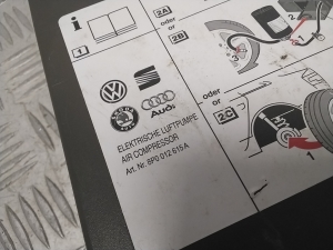 AUDI A6 C6 (2004–2011) Reifenkompressor 8P0012615A - 2