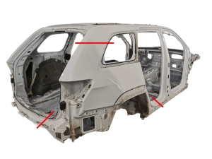   Rear fender and its parts  -  