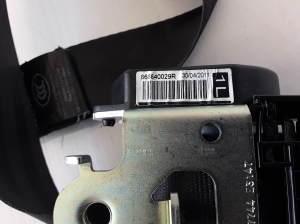 RENAULT Laguna III (2007–2015) Front seat belt 868840029R - 2