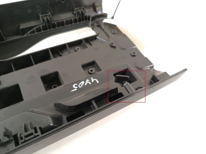 BMW IX3 G08 (2021–2026) Stūres statņa apdare 9379212 - 4