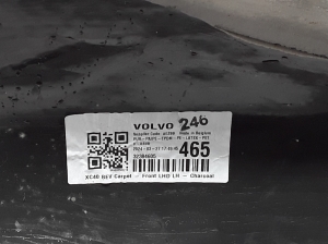 VOLVO C 40 I (2022–2026) Salona paklājs 32384605 - 2