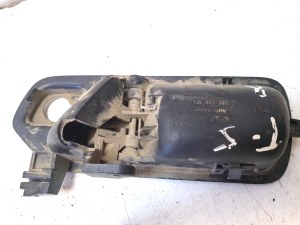 Volkswagen Transporter T5 (2003–2015) Rear side door interior handle 7J7841248A - 2