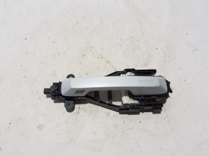   Rear side door exterior handle and its parts  -  