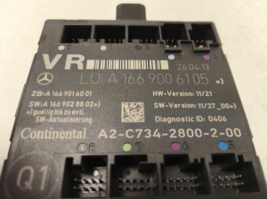 Mercedes Benz A-Class 176 (2012–2018) Front door control unit A1669006105 - 4