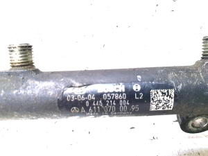 Mercedes Benz C-Class 203 (2000–2007) Common Rail Kraftstoffleitung A6110700095 - 5