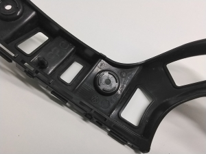 Skoda Citigo (2011–2026) Rear bumper bracket 1S6807393D - 3