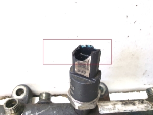 Peugeot 407 (2004–2010) Common Rail Kraftstoffleitung 5WS40006 - 2