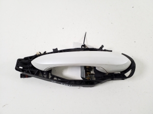   Rear side door exterior handle and its parts  -  