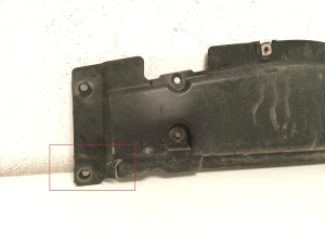 Mercedes Benz ML-Class 166 (2011–2015) Unterbodenschutz vorne A1665200025 - 2