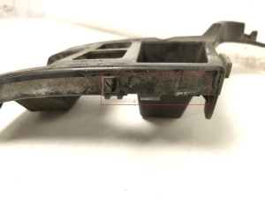Mercedes Benz ML-Class 166 (2011–2015) Rear bumper bracket A1668803403 - 7