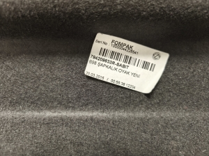 RENAULT Clio IV (2012–2019) Parcel shelf 794209633R - 2