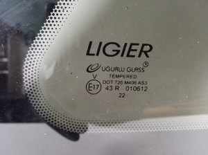 Ligier JS 50 I (2013–2026) Seitenscheibe hinten (Karosserie) - 3