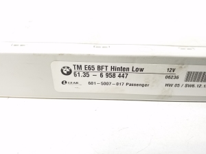 BMW 7 SERIJA E65 (2001–2008) Aizmugurējo sānu durvju vadības bloks 6958447 - 3