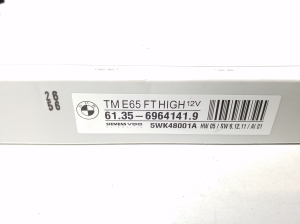 BMW 7 SERIJA E65 (2001–2008) Priekšējo durvju vadības bloks 6964141 - 2