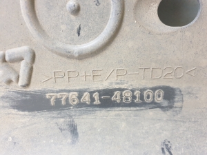 LEXUS RX AGL2 (2015–2022) Unterbodenschutz 7764148100 - 4