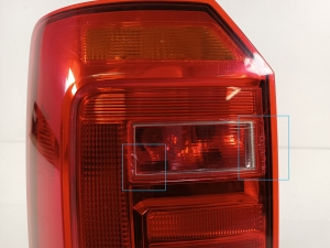 Volkswagen Caddy IV (2015–2020) Eckleuchte hinten 2K1945095E - 5