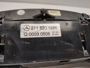 Mercedes Benz E-Class W211 (2002–2009) Heater control panel a2118301585 - 5
