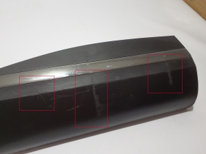 RENAULT Captur (2019–2026) Rear side door molding 828766950R - 2