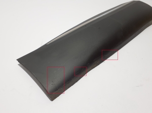 RENAULT Captur (2019–2026) Rear side door molding 828766950R - 3