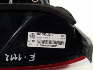 Volkswagen E-Golf (2017–2026) Tail light on trunk lid 5G0945307F - 4