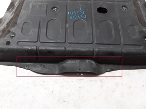 Dacia Duster (2017–2024) Front underbody protection 758901685R - 3