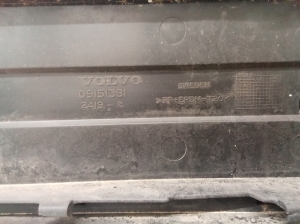 VOLVO S80 I (1998–2006) Front bumper 09151381 - 6