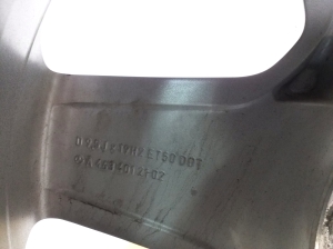 Mercedes Benz G-Class 463 (1990–2018) Felge A4634012102 - 3