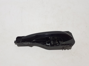 Rear side door exterior handle and its parts