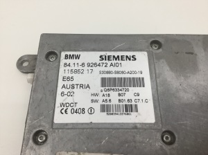 BMW 7 SERIJA E68 (2001–2008) Control unit 84116926472 - 4