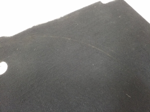 Mercedes Benz SLK-Class 171 (2004–2011) Trunk carpet A1716800442 - 4
