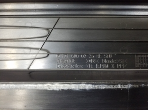 Mercedes Benz SLK-Class 171 (2004–2011) Inner sill trim A1716800235 - 3