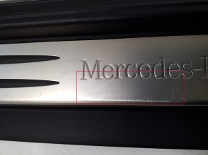 Mercedes Benz SLK-Class 171 (2004–2011) Inner sill trim A1716800235 - 5