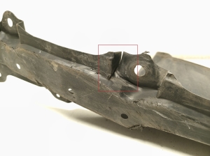 TOYOTA Prius W50 (2015–2020) Front underbody protection 5144347020 - 3