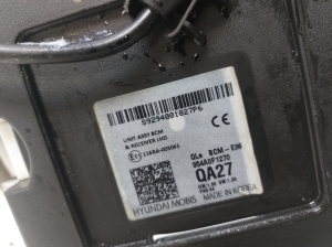 Kia Sportage (2016–2021) Control unit 954A0F1270 - 2