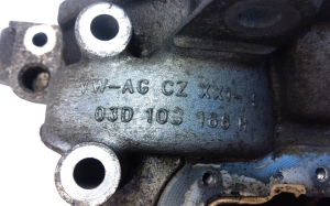 Skoda Fabia MK 2 (2007–2014) Motorblock 03D103166H - 2