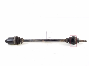 Front drive shaft and its parts - 