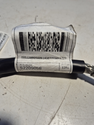 FIAT Panda (2012–2026) Negative battery cable 52209058 - 2