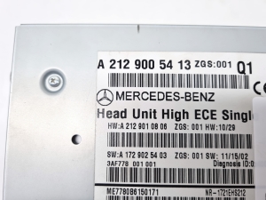 Mercedes Benz E-Class W212 (2009–2015) Audio, Video, Navigation A2129005413 - 4