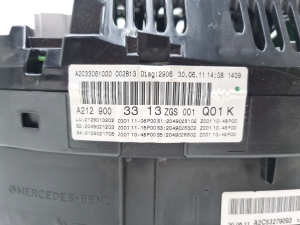Mercedes Benz E-Class W212 (2009–2015) Kombiinstrument A2129003313 - 4