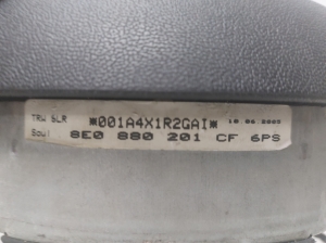 AUDI A4 B7 (2004–2008) Rooli turvapadi 8E0880201CF - 2