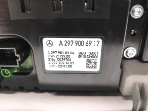 Mercedes Benz EQE V295 (2022–2026) Näidikuplokk A2979006917 - 4