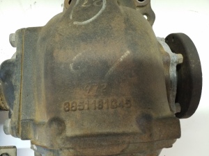 NISSAN Navara (1998–2007) Priekšējais reduktors 3851161G45 - 2