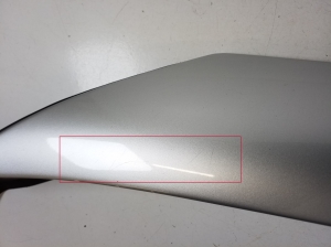 Mercedes Benz SLK-Class 171 (2004–2011) Windshield pillar outer molding A1716900239 - 5