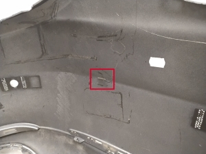 Mercedes Benz S-Class 222 (2013–2020) Tagumine kaitseraud A2228800049 - 7