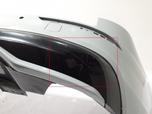 VOLVO V60 (2018–2026) Rear bumper 39796359 - 3