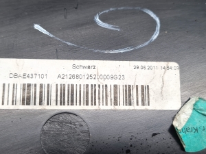 Mercedes Benz E-Class W212 (2009–2015) Mittelkonsole A2126801252 - 6