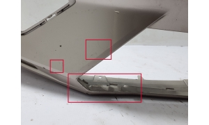 VOLVO V60 (2018–2026) Front bumper 31690589 - 4